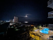 Our balcony at night