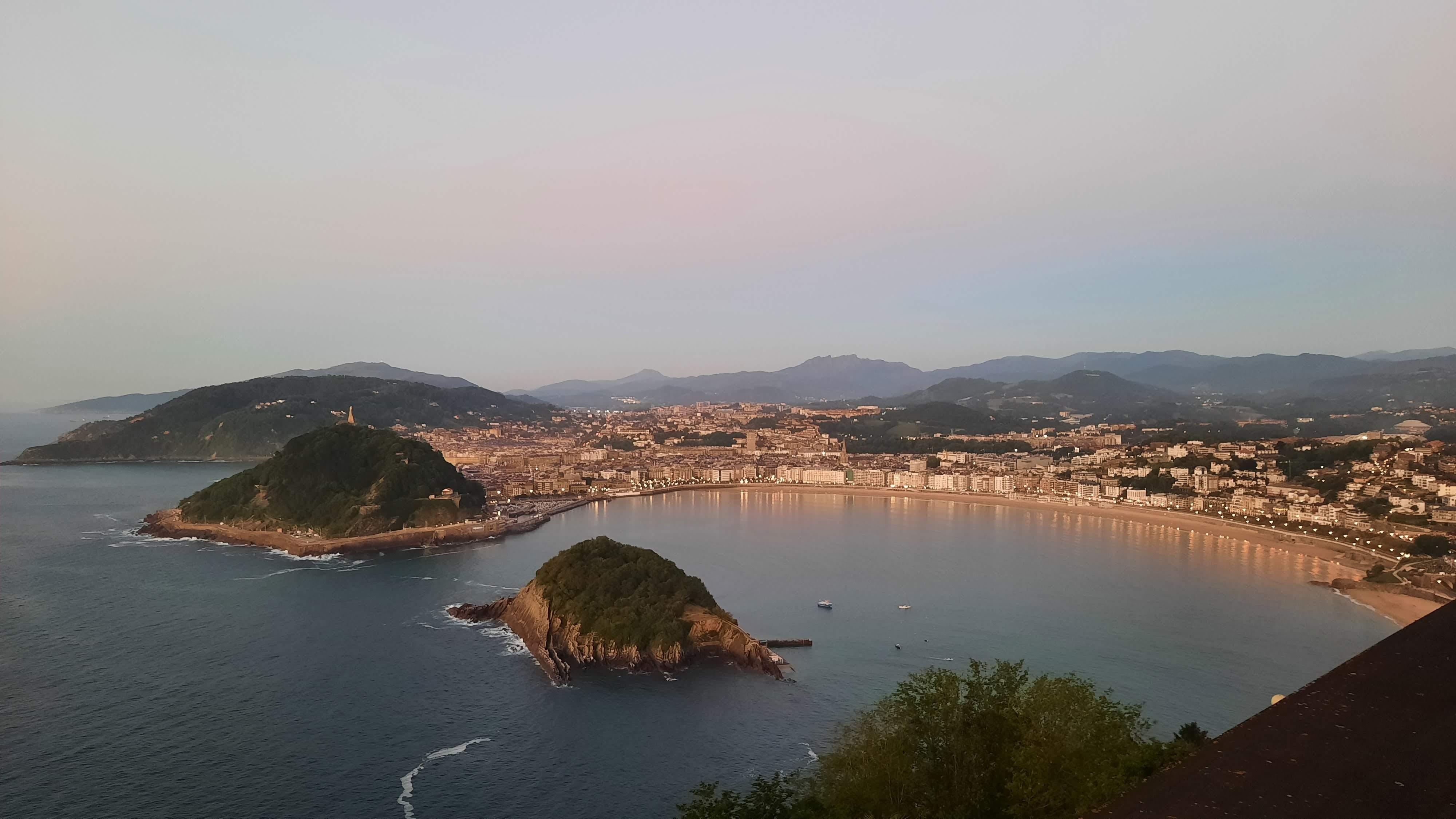 Veduta dalla camera.