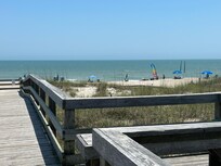 Easy access to the beautiful beach.