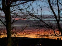 Sunset from the deck