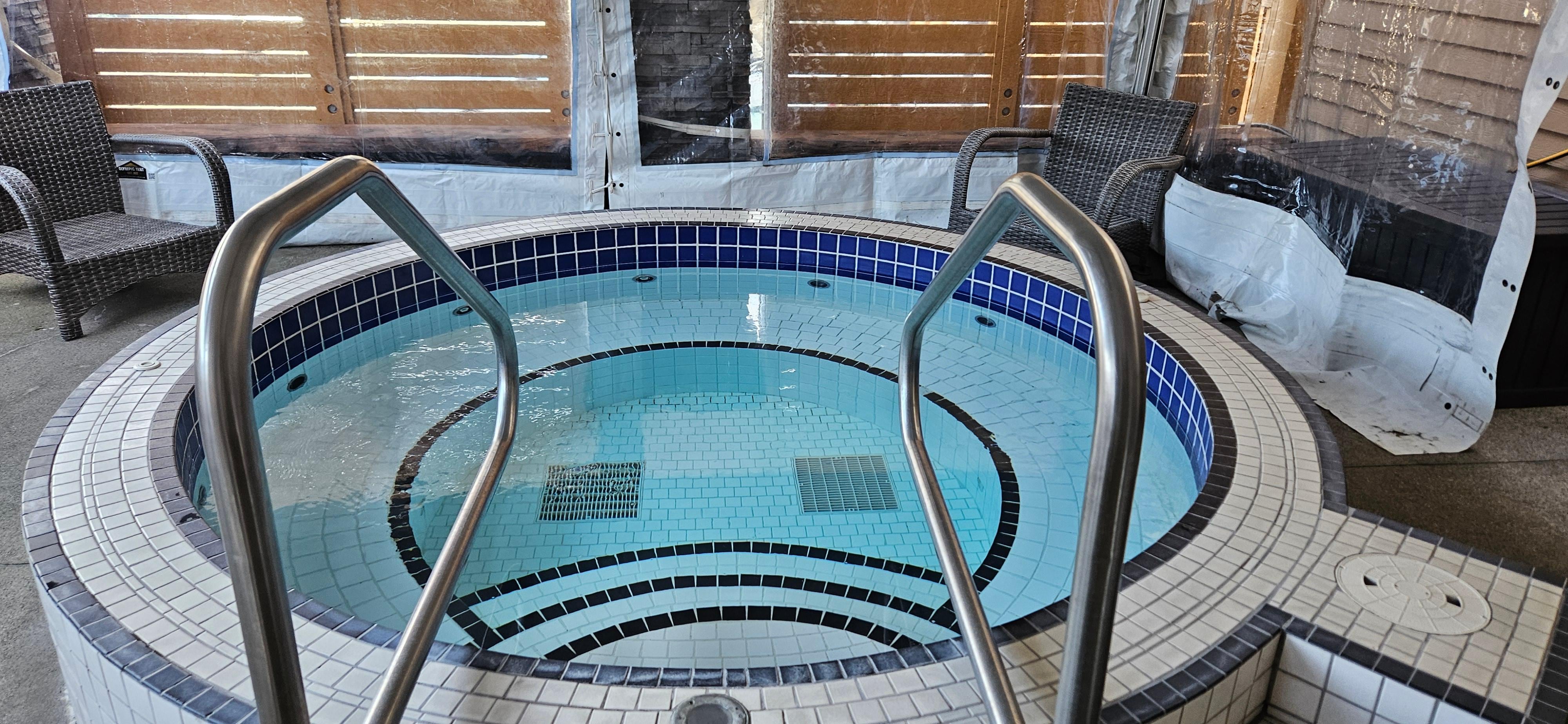 hot tub to work out the soreness from a day up at Whistler/ Blackcomb 