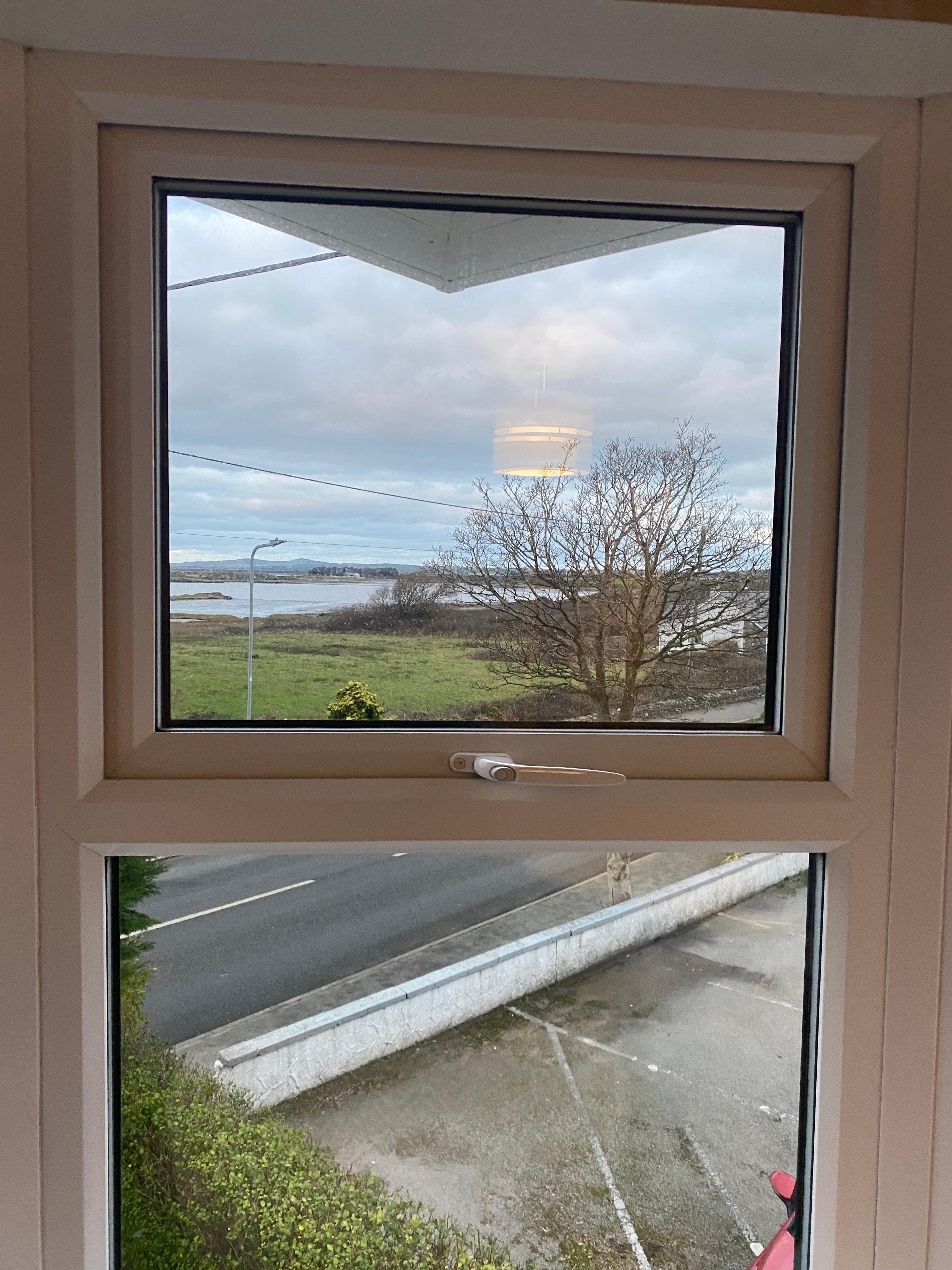 View from bedroom window