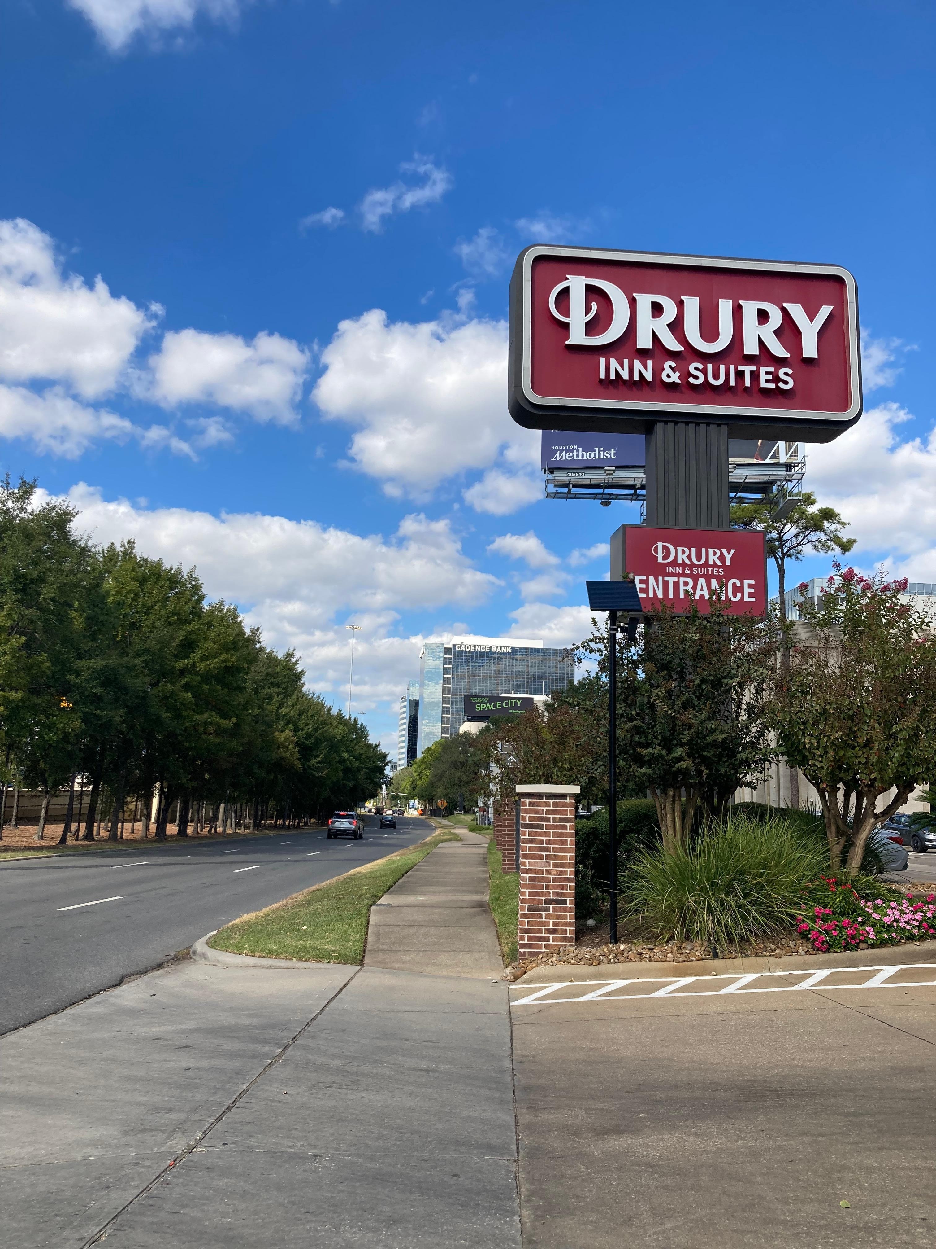 Street near hotel toward office building 1333 West Loop( if somebody needs Consulate General)