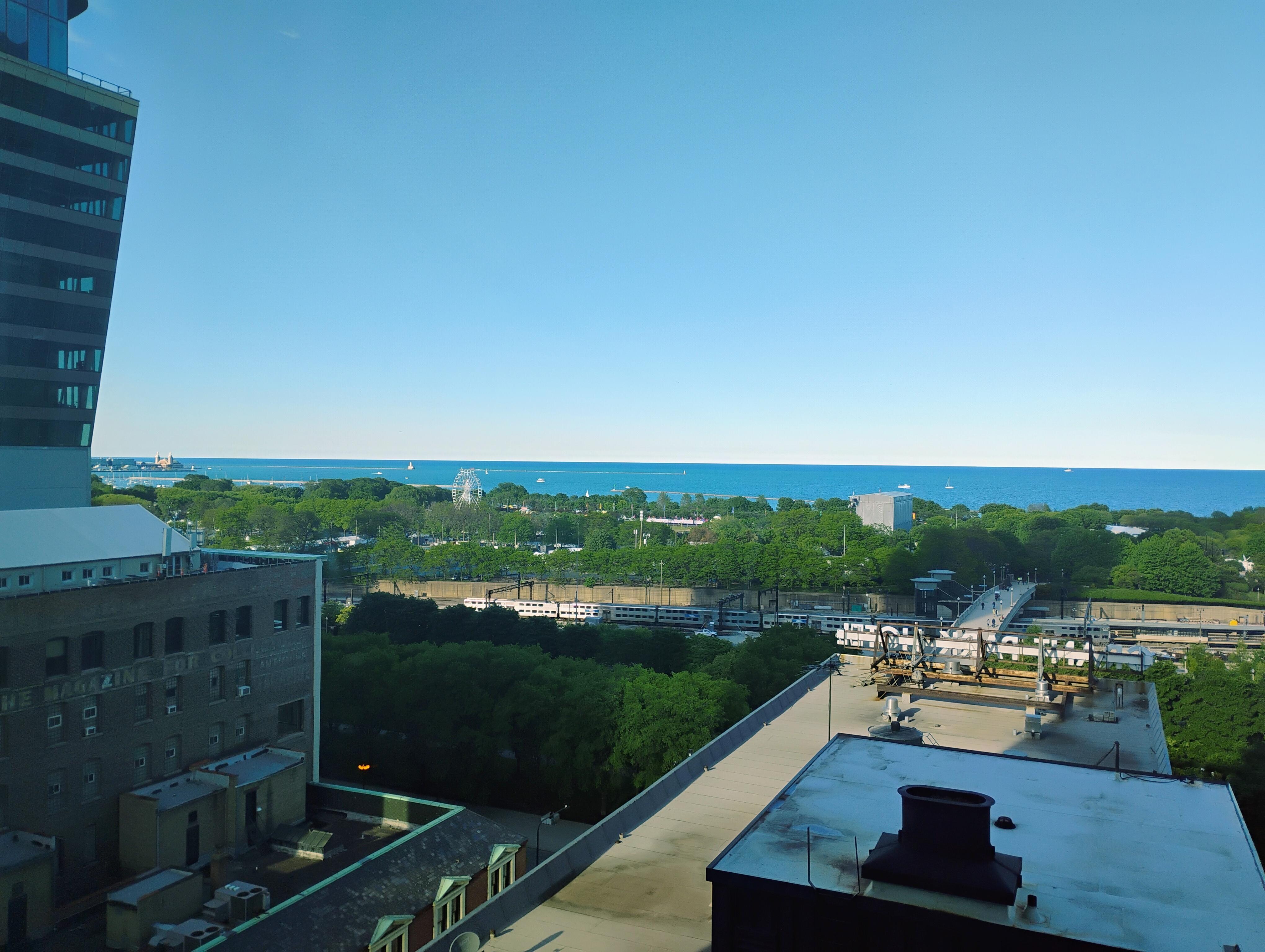 View from out the window.