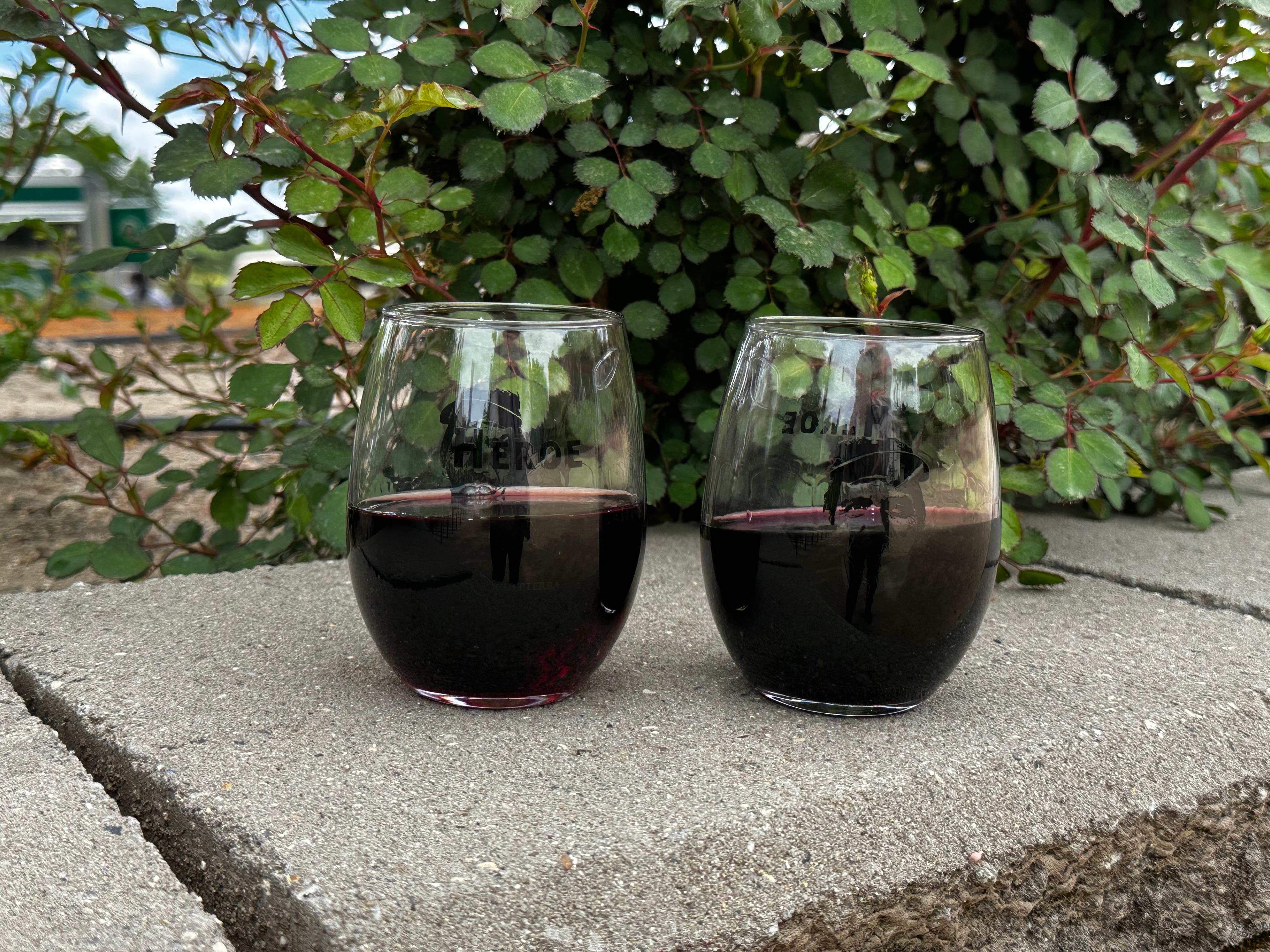 Delicious Pinot Noir at Sculpterra 