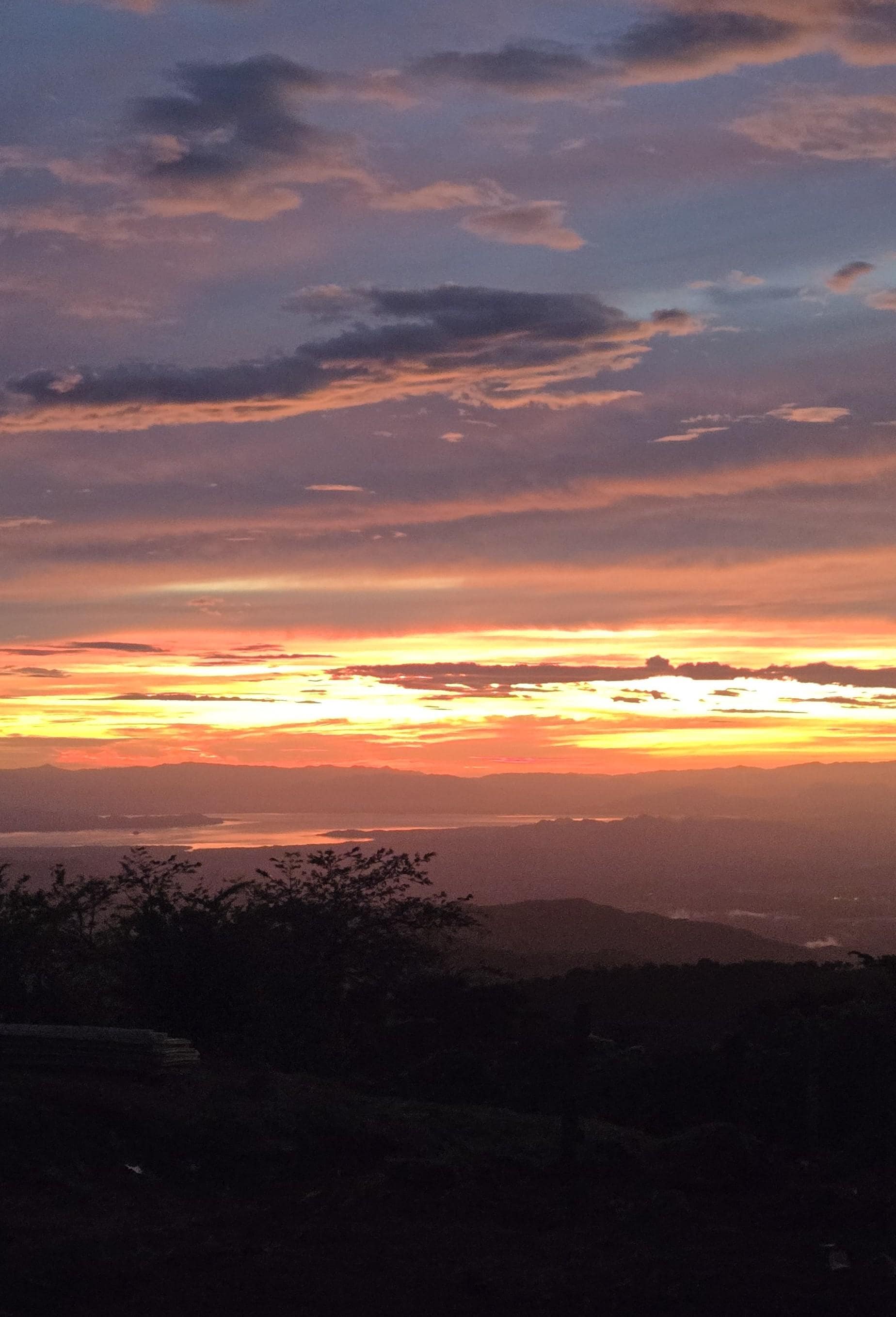 Beautiful sunsets daily.