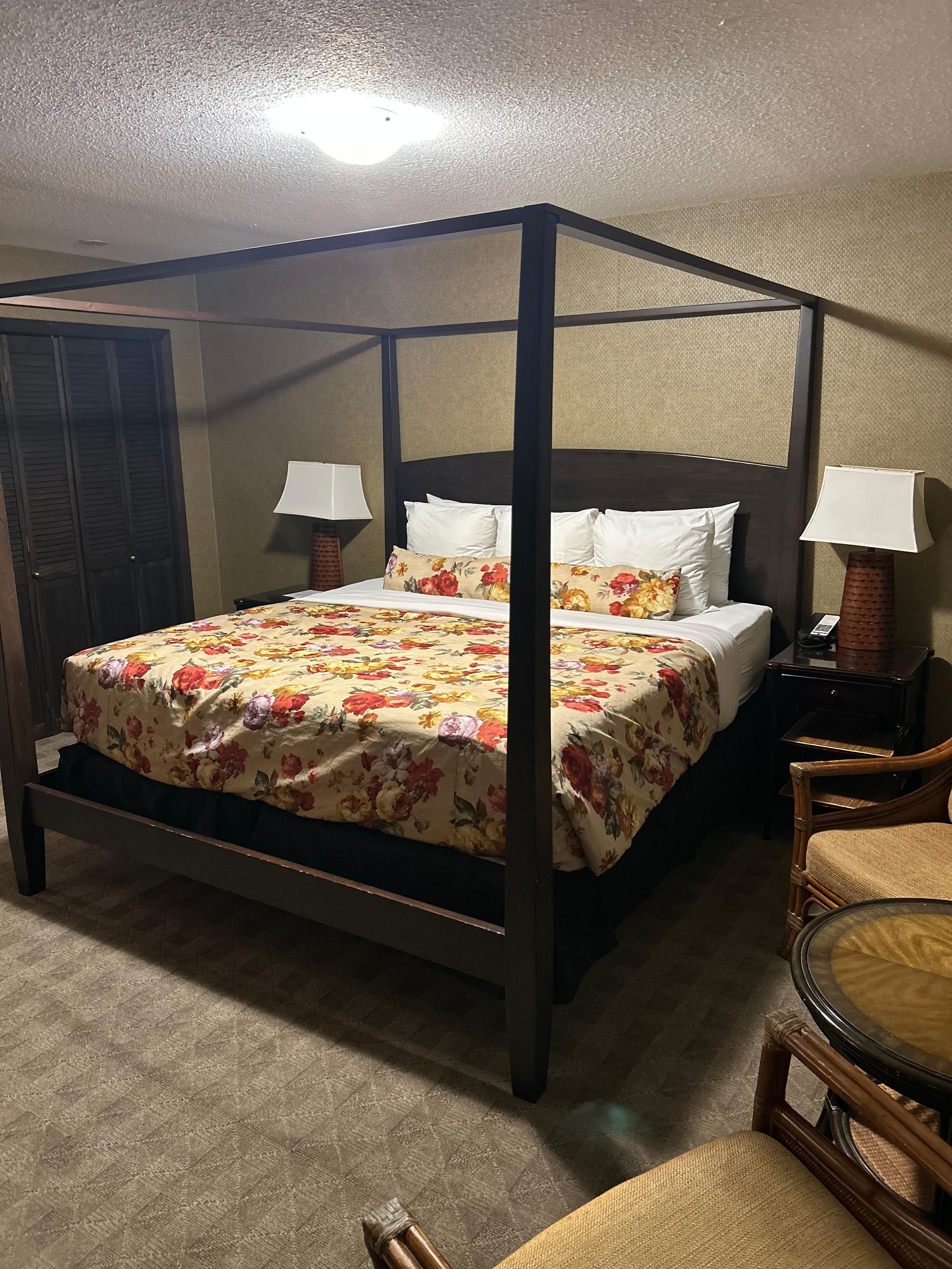 The weird theme room I was given :-(