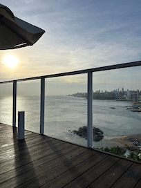 Vista da piscina