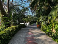 Los jardines muy bien mantenidos