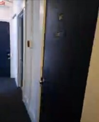 Doors to the right are toilet and shower. Both separate.