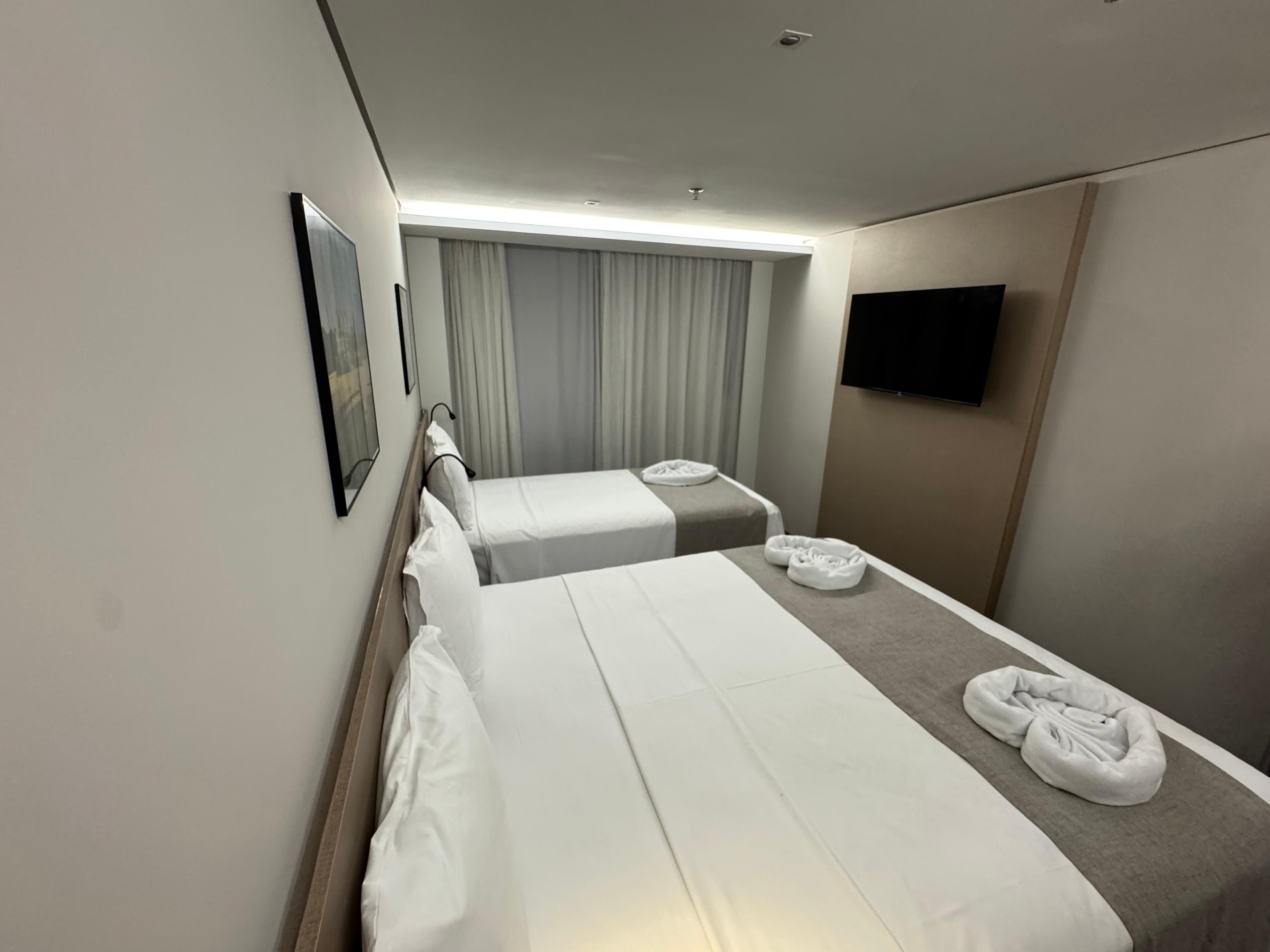 Quarto confortável 