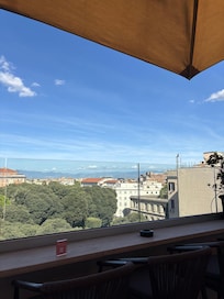 The amazing view on the 6th floor !
