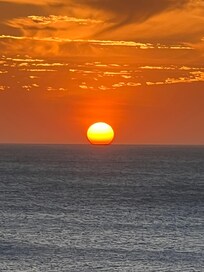 Sunset from balcony