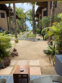View from groundfloor Privilege Room