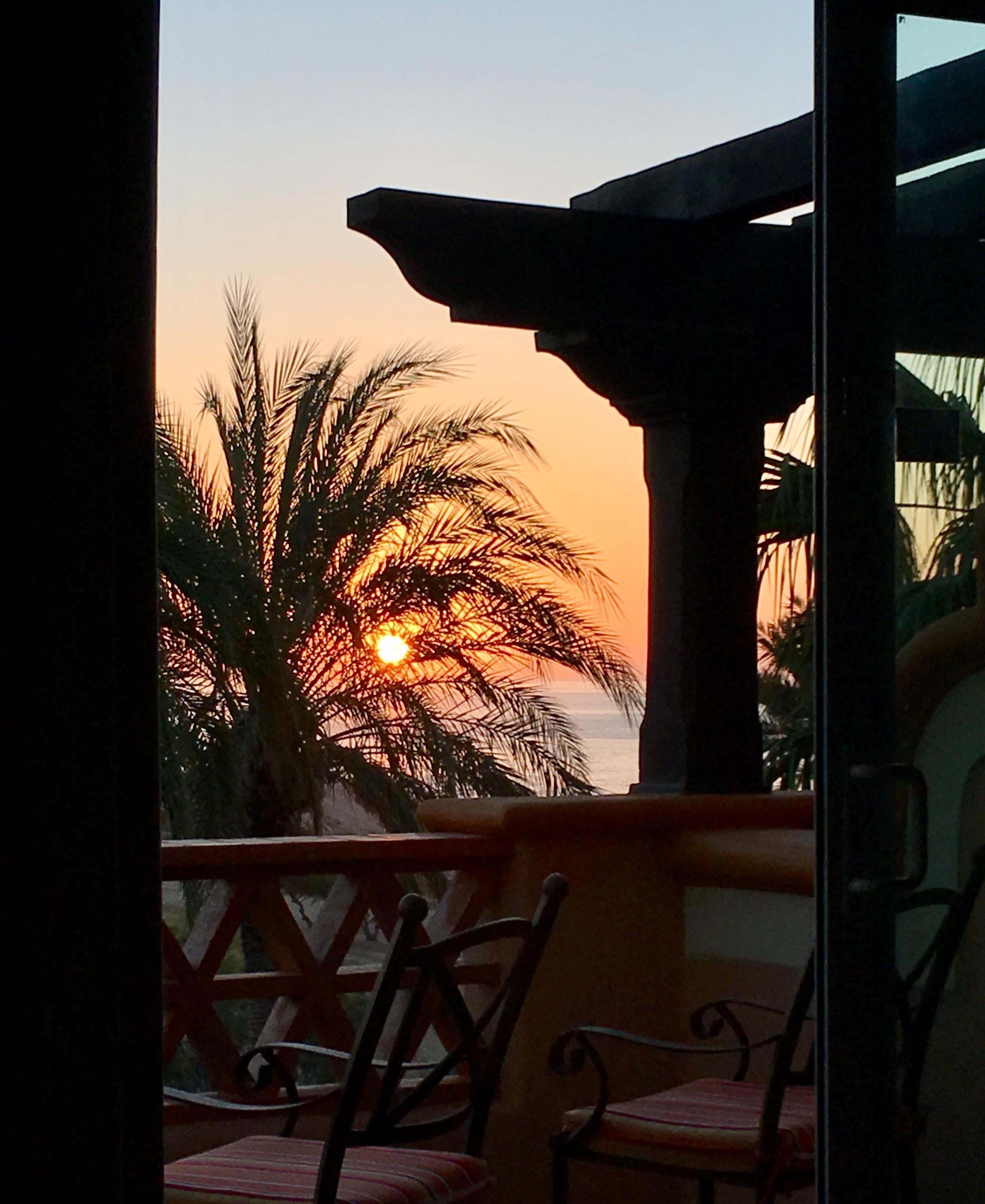 Breathtaking sunrises.