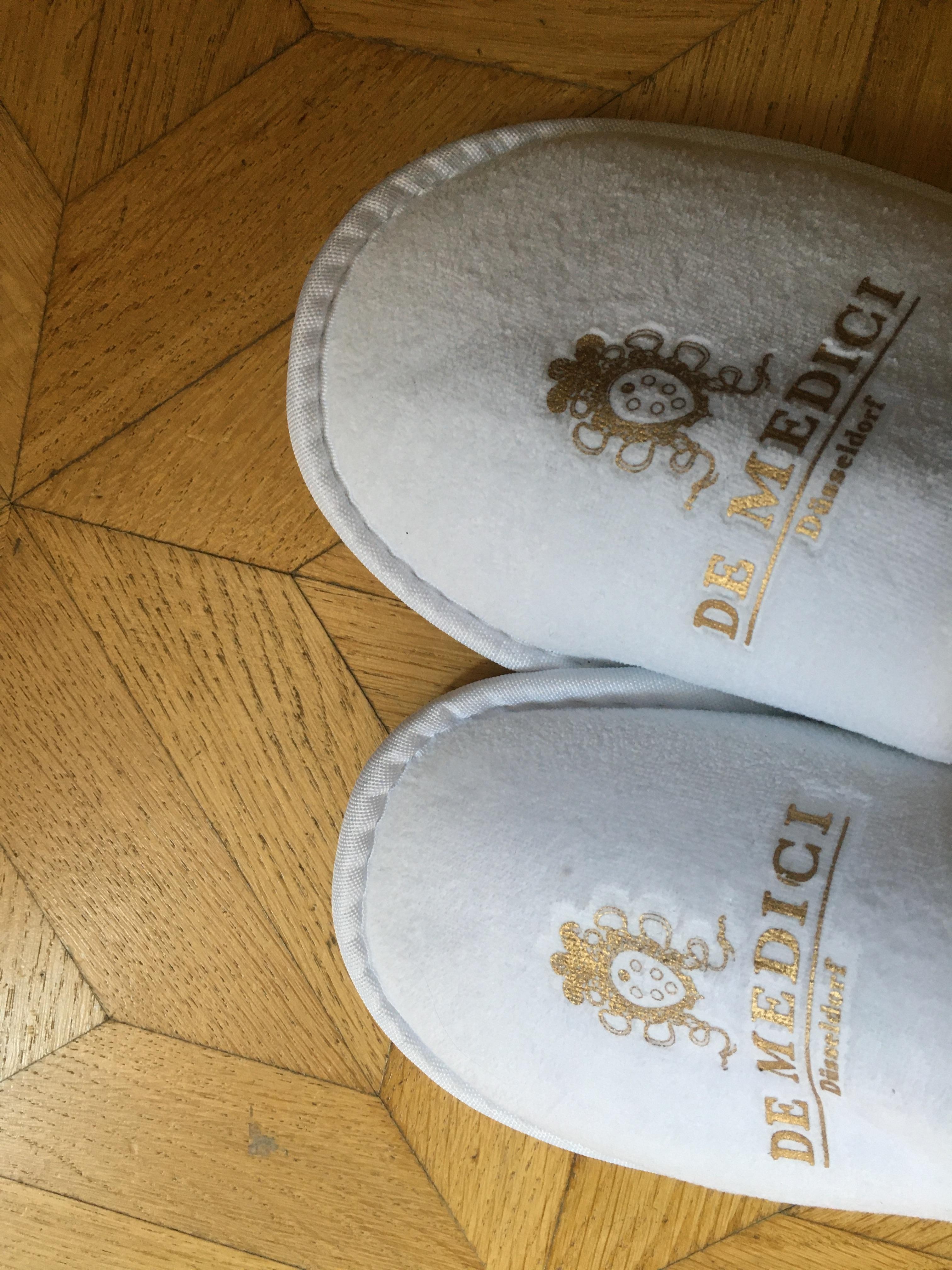 Eigen badslippers