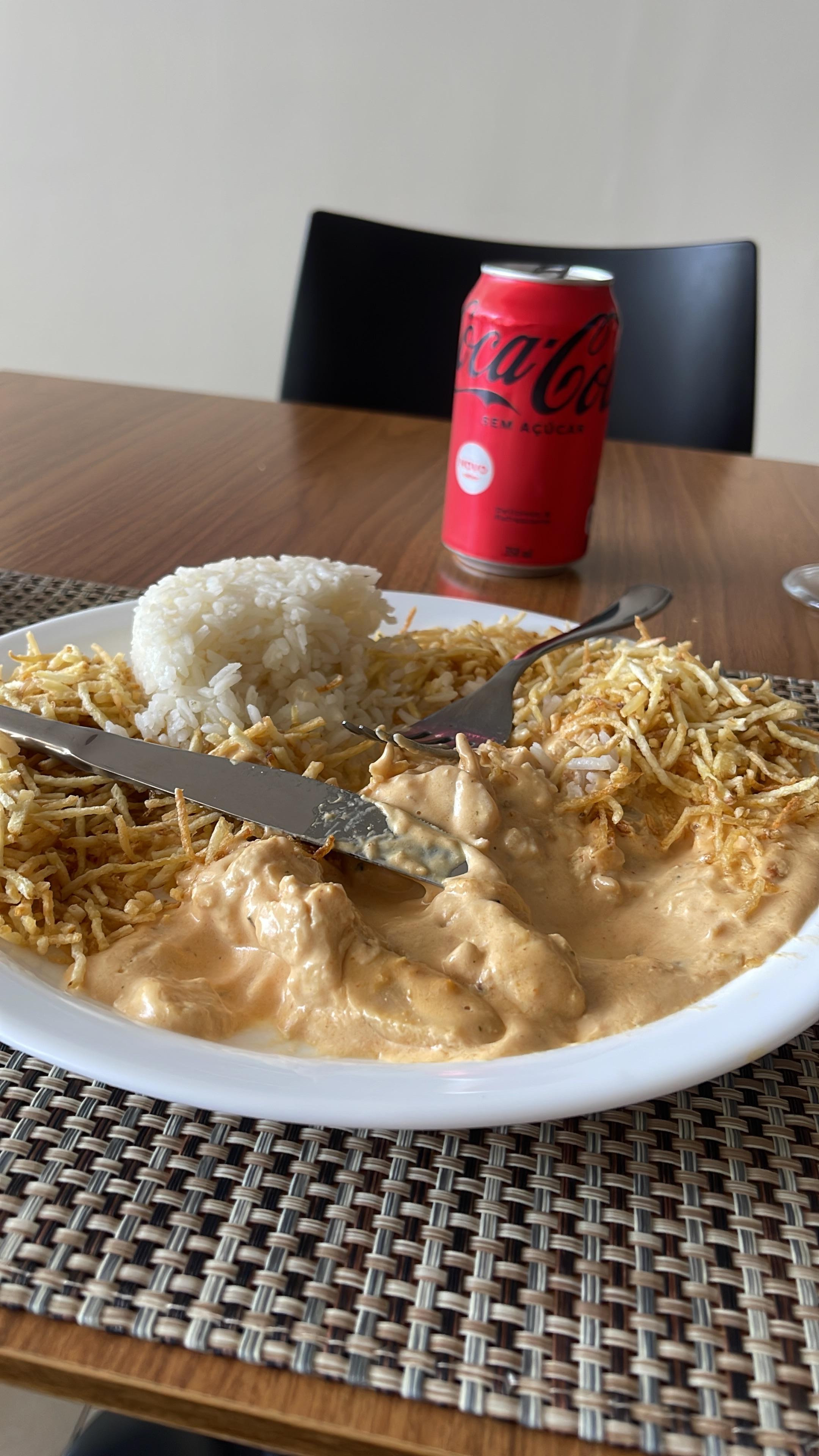Almoço no restaurante 