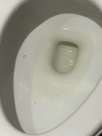 Dirty toilet