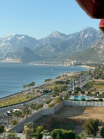 Vue depuis Megasaray Weast hôtel