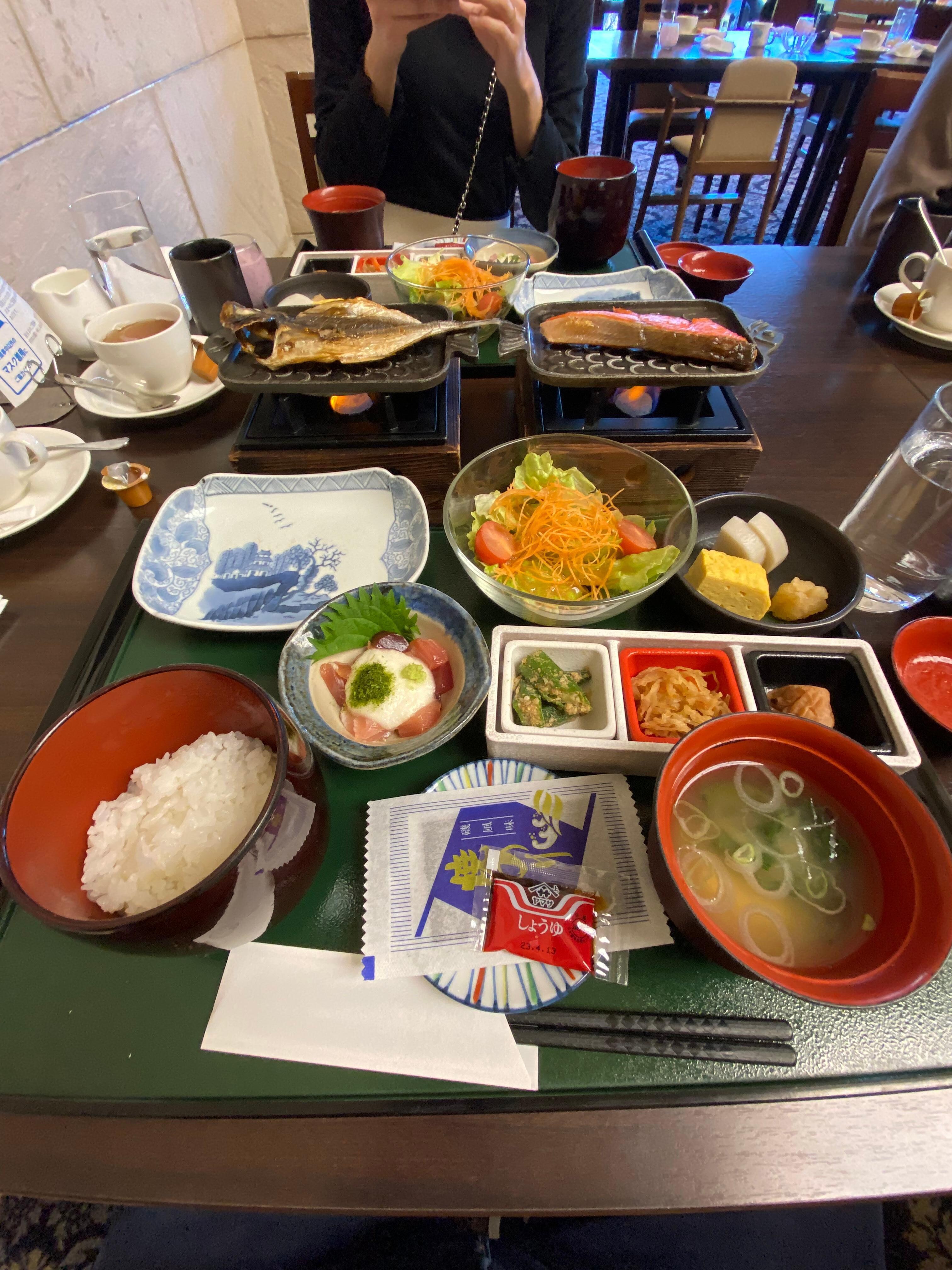 和食の朝食