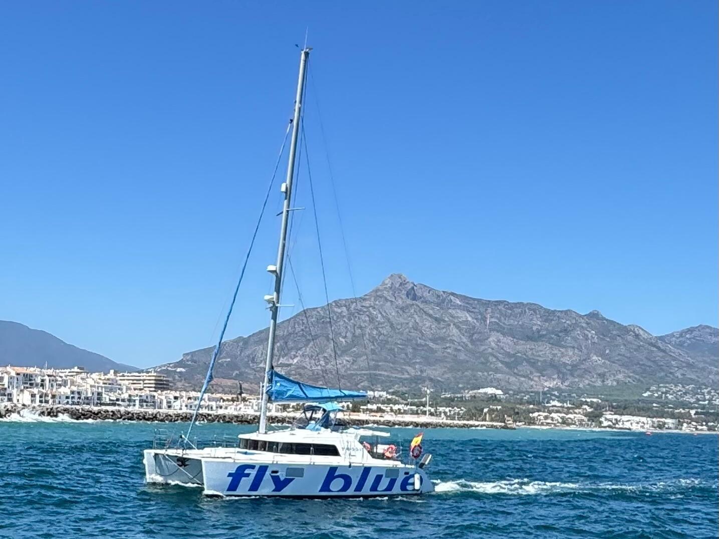 A view from the catamaran service that runs from Banus to the Old Town. 