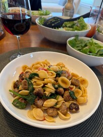 Dinner for our last night!