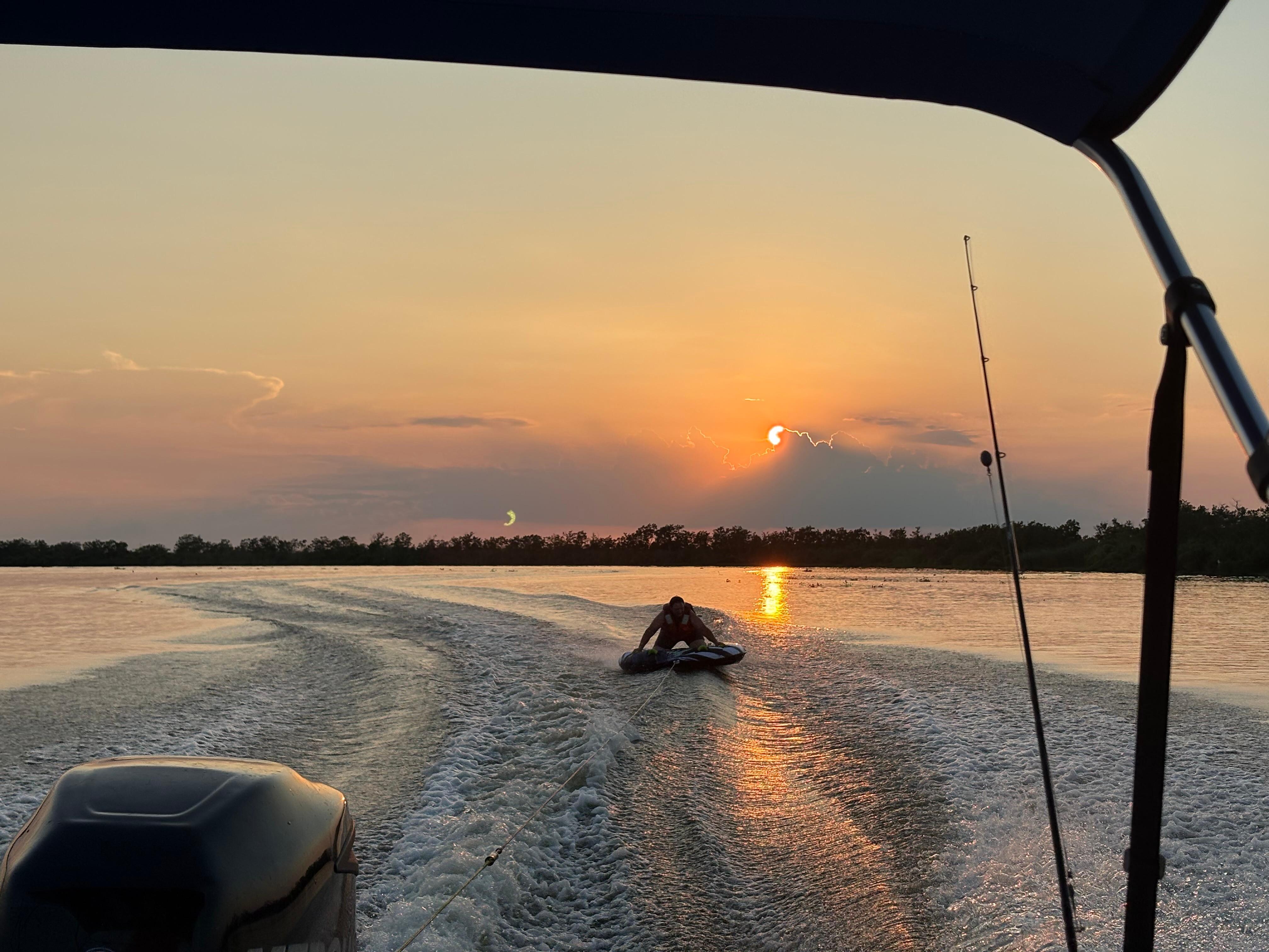 Sunset tubing
