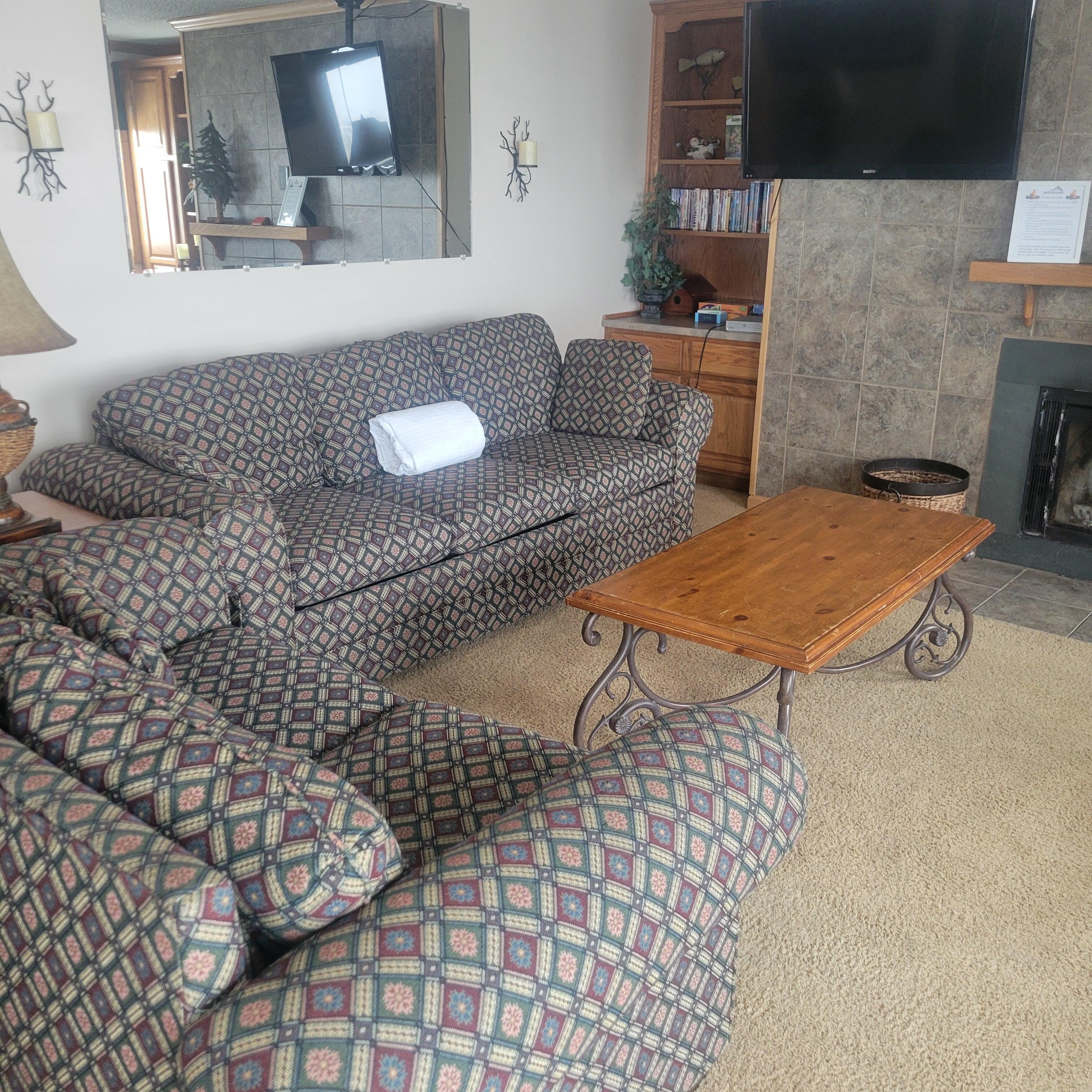 Comfortable welcoming sofa