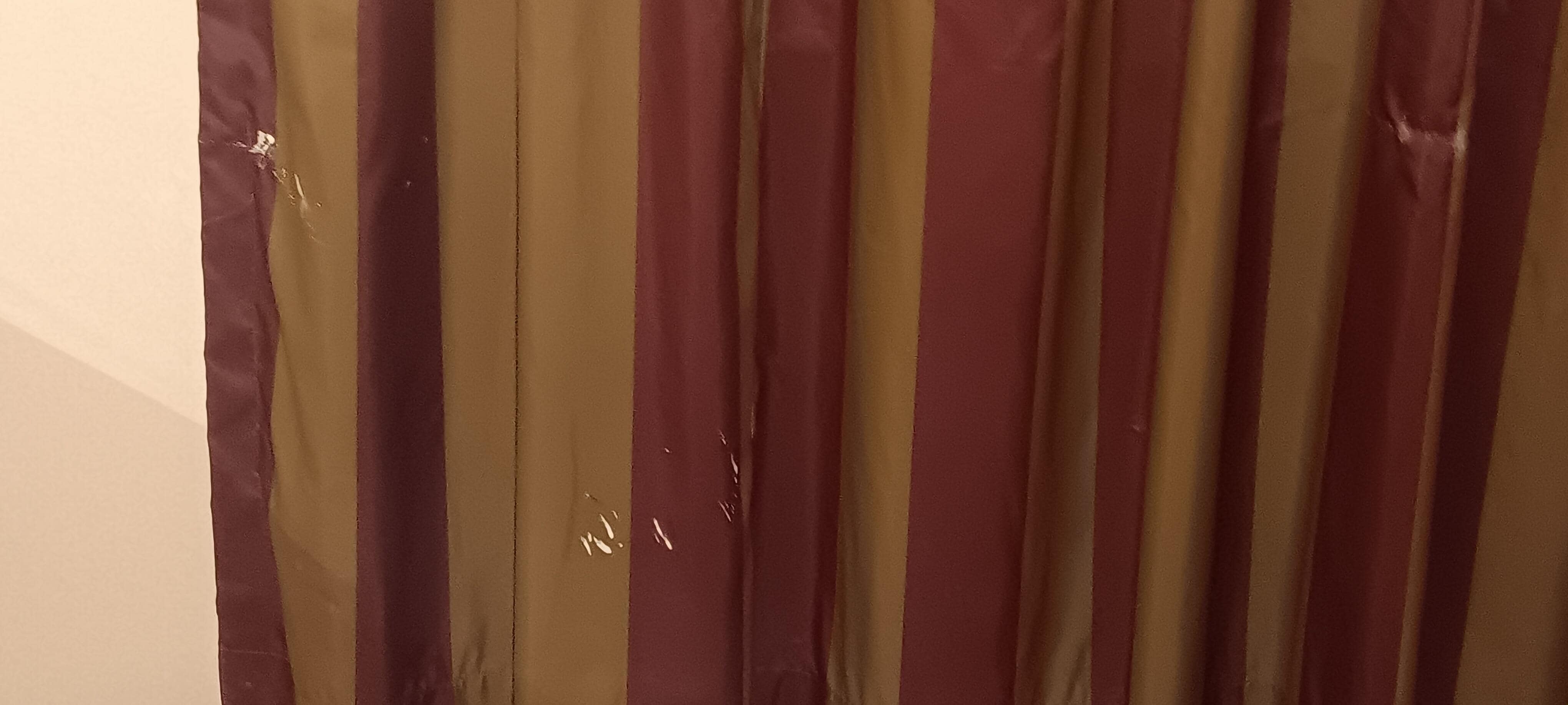 paint on curtains