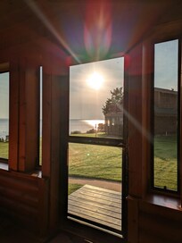 Early morning from the porch