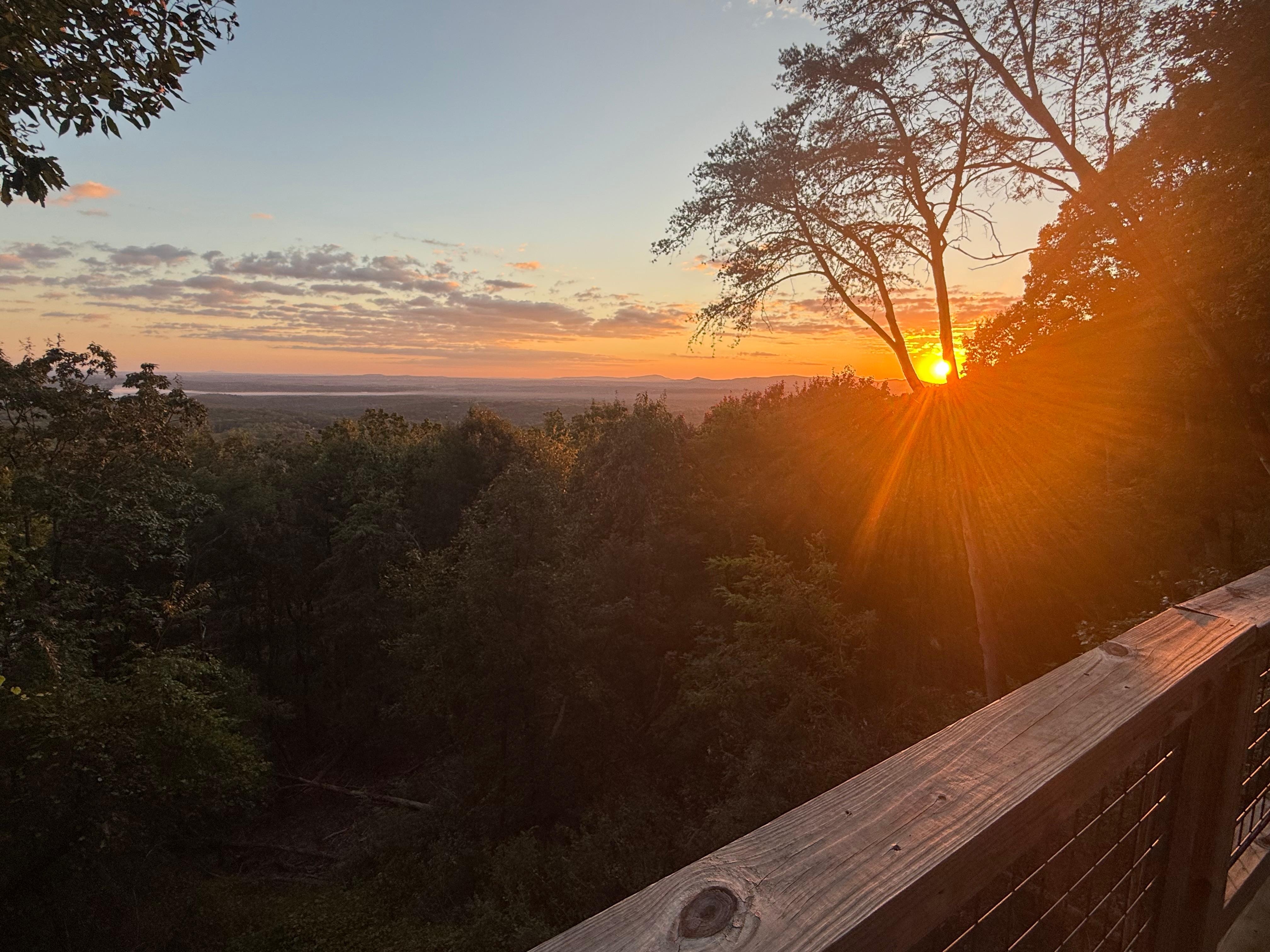 Stunning sunsets every night.