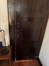 Door doesn’t seal well. Let’s in noise.