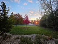 Nice view from outside deck.