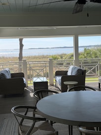 View from dining room