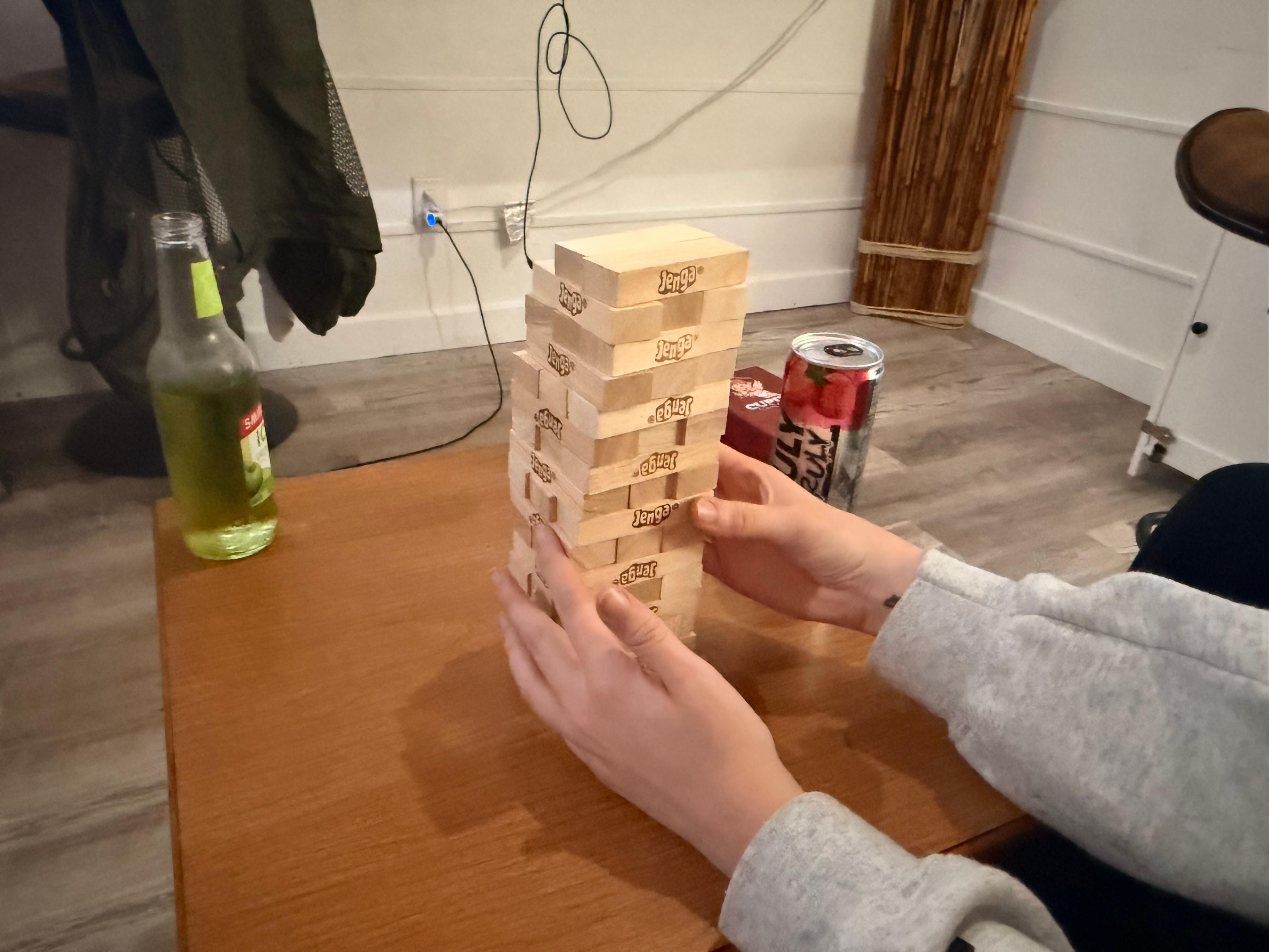 Playing Jenga
