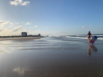 Opposite view down the coast