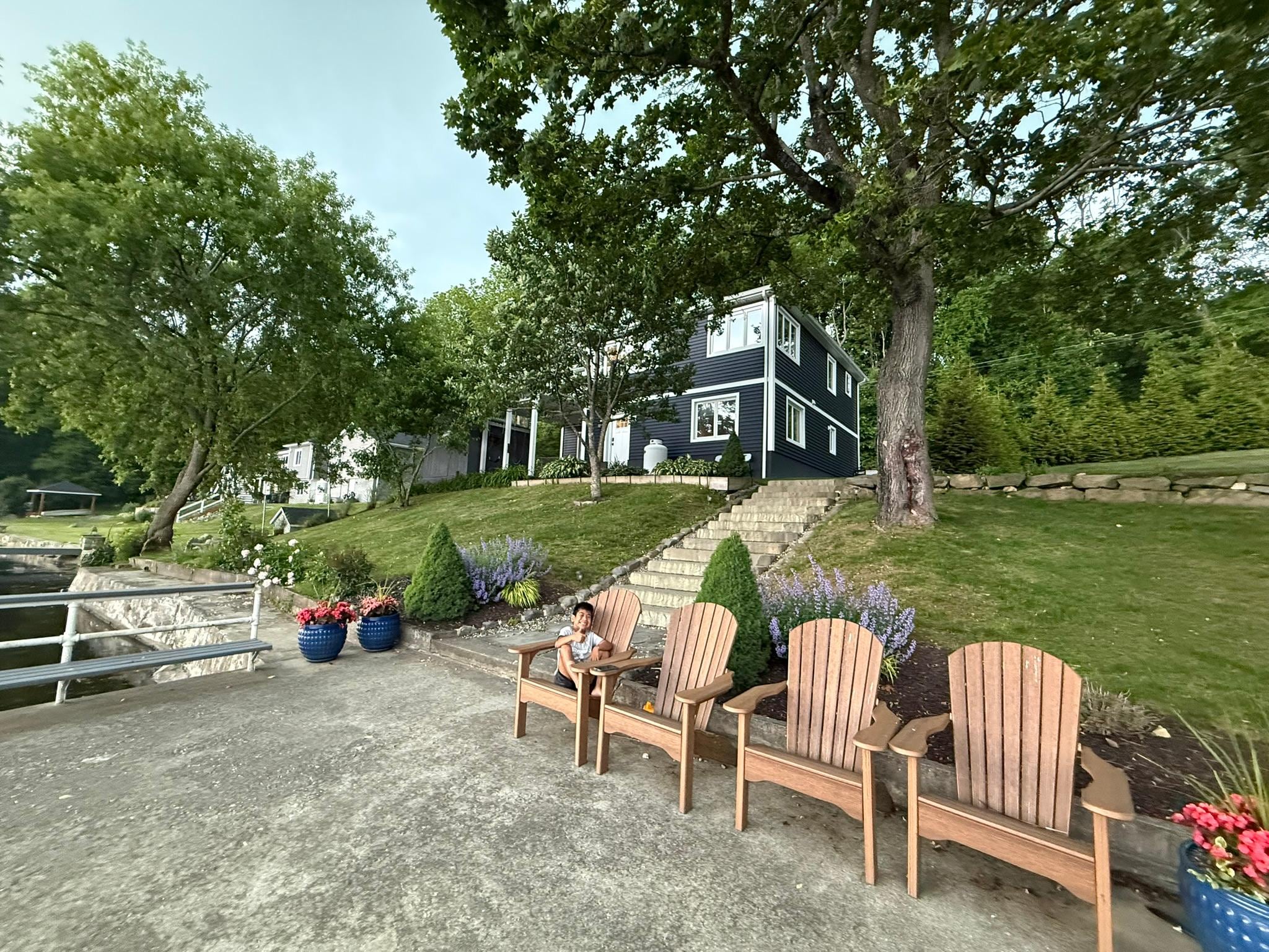 Beautiful dock area.