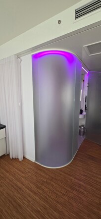 Outside bathroom view