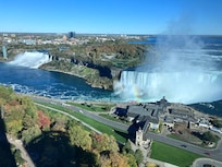 View from our room (floor 30)