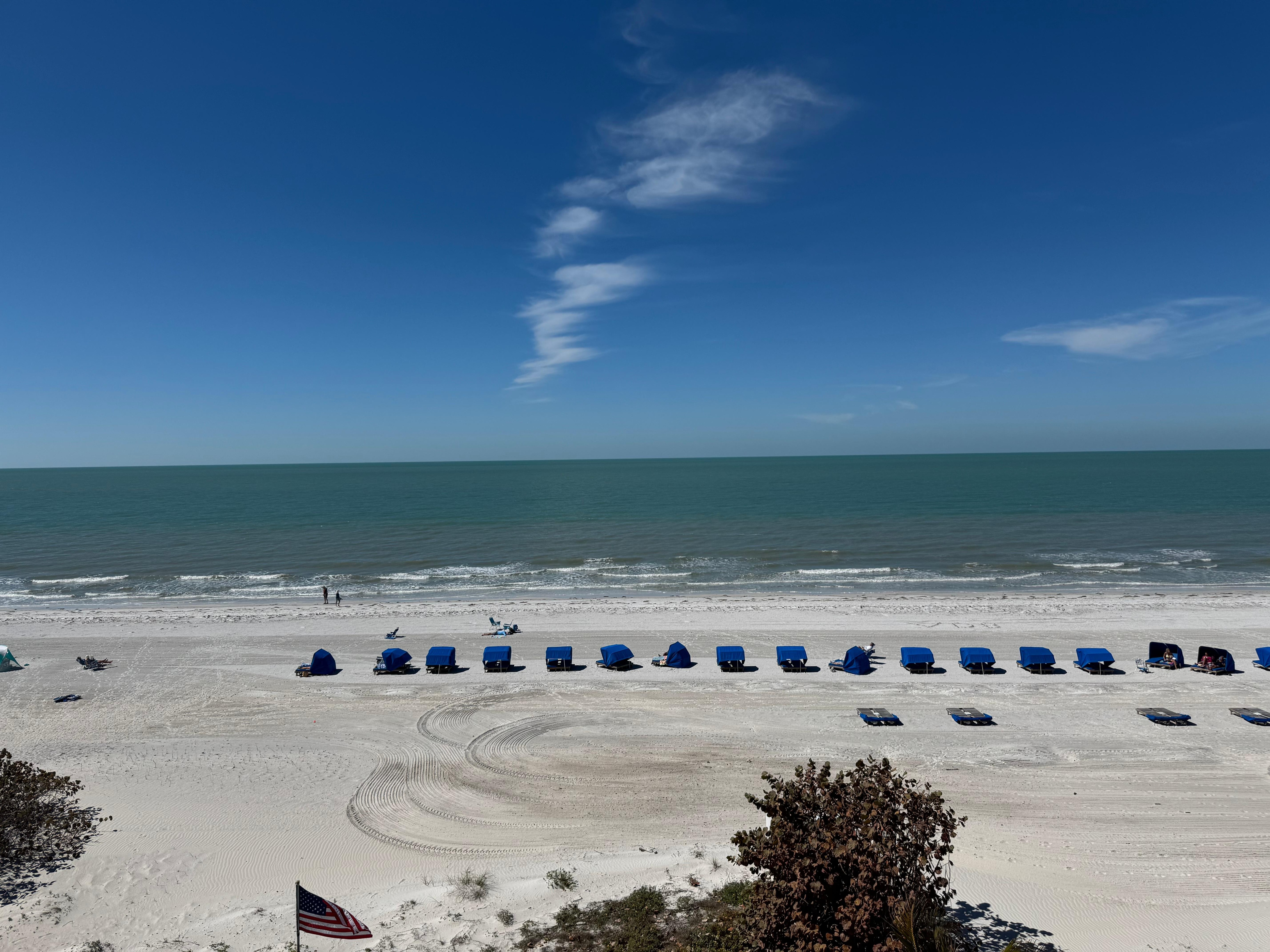 View from the balcony