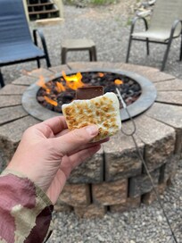 S’mores by the fire