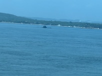 There was a submarine going by