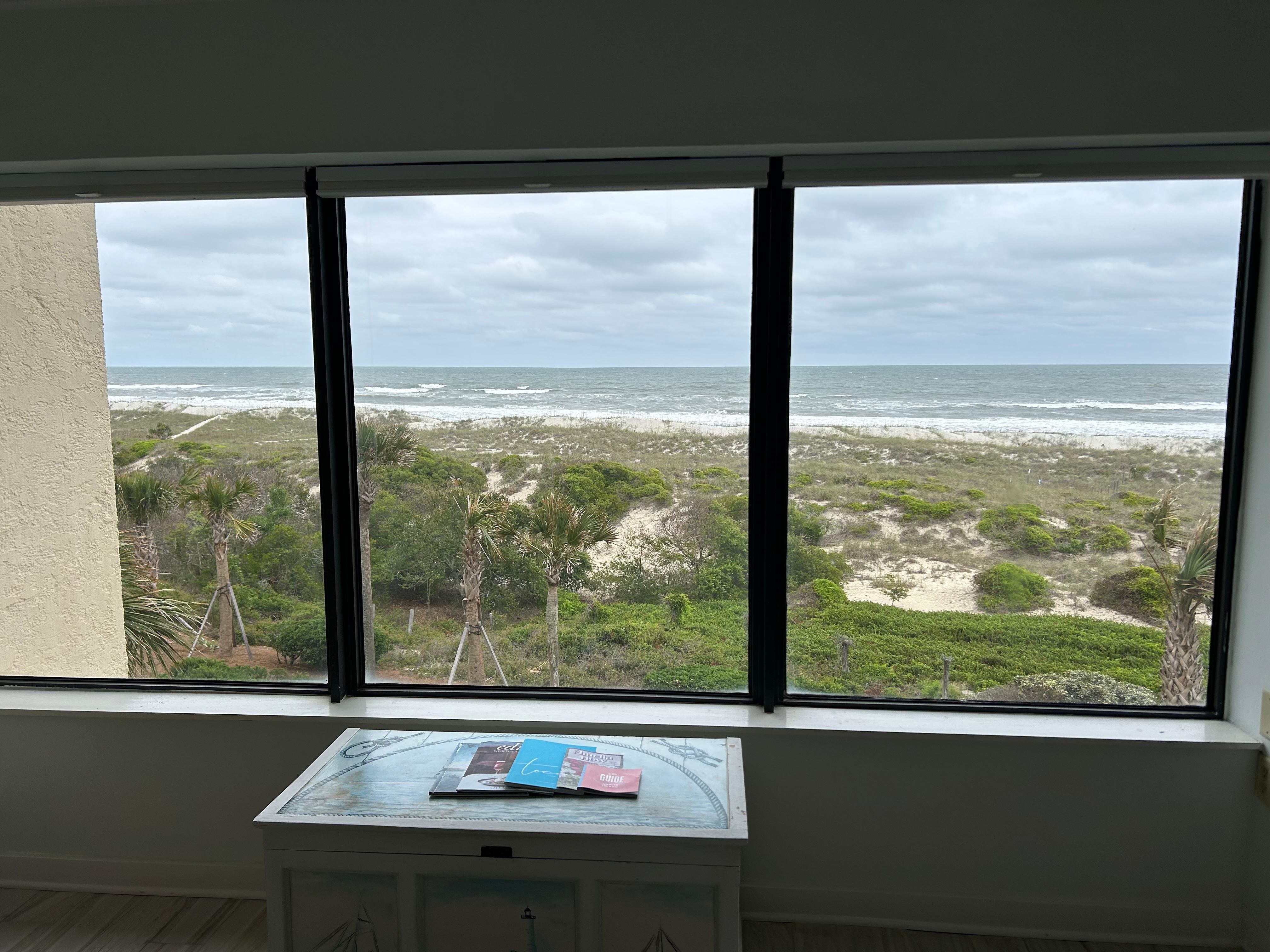 View from living room