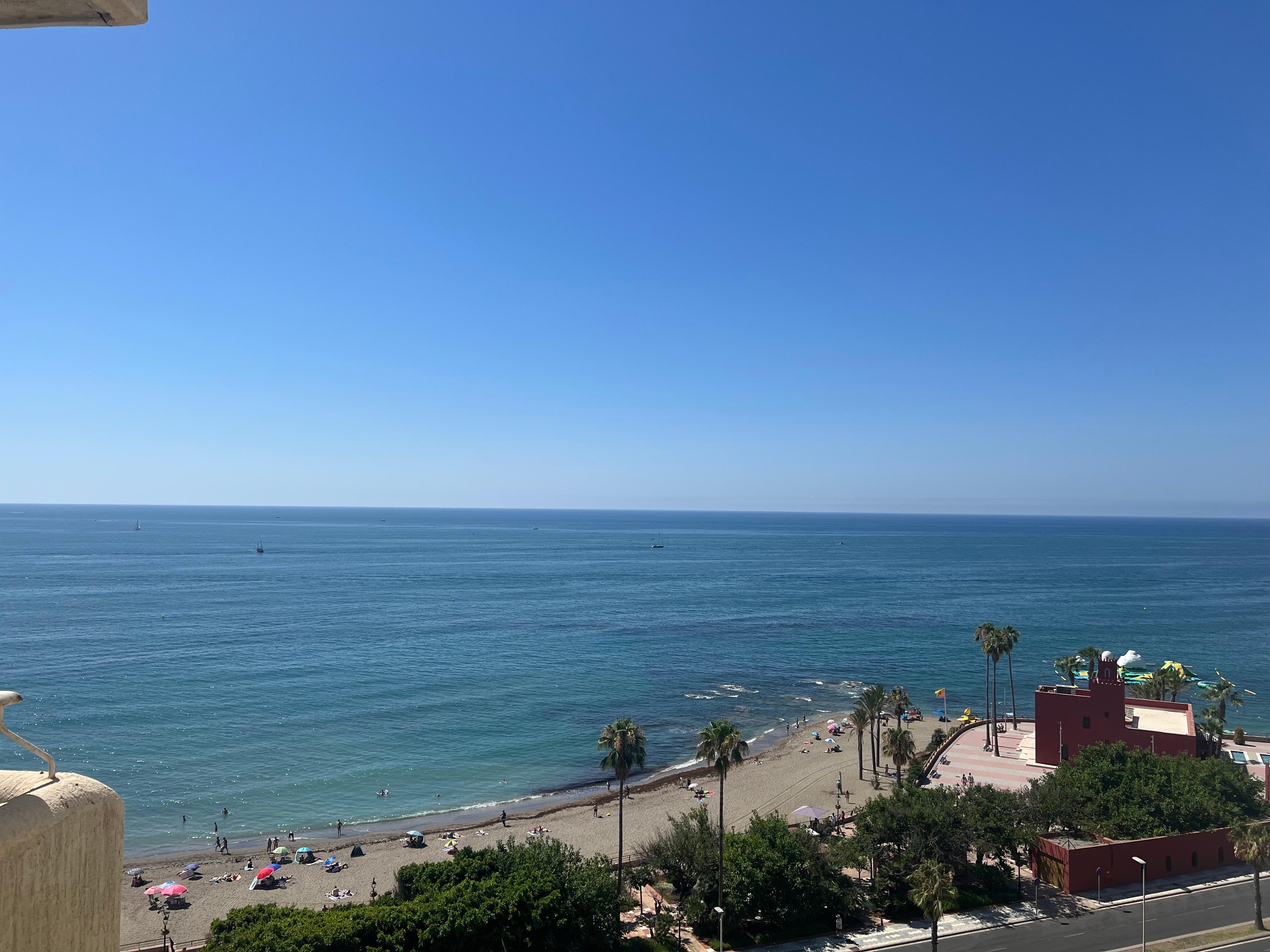 View from the balcony. 