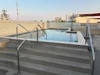 Rooftop pool