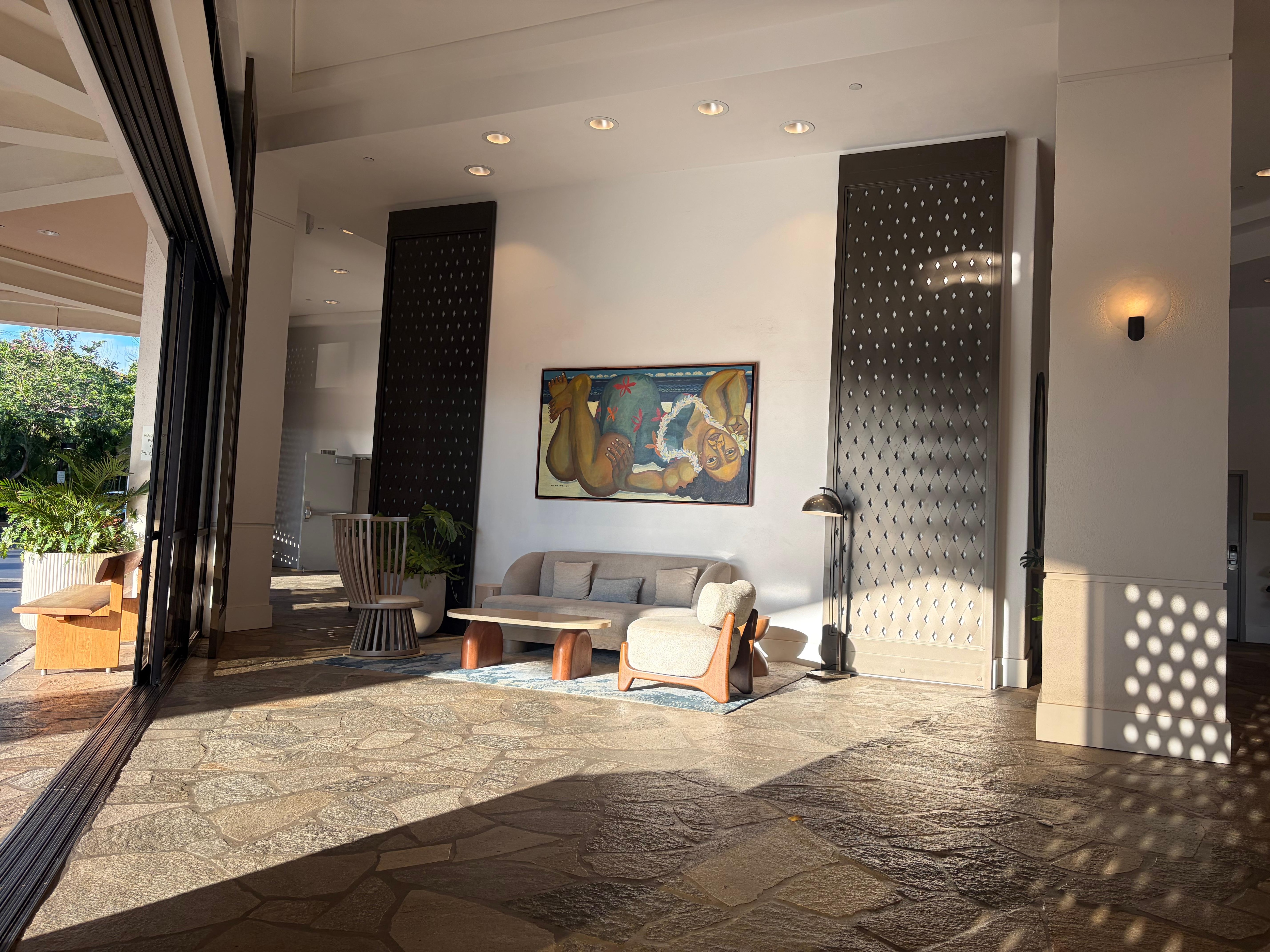 Front lobby