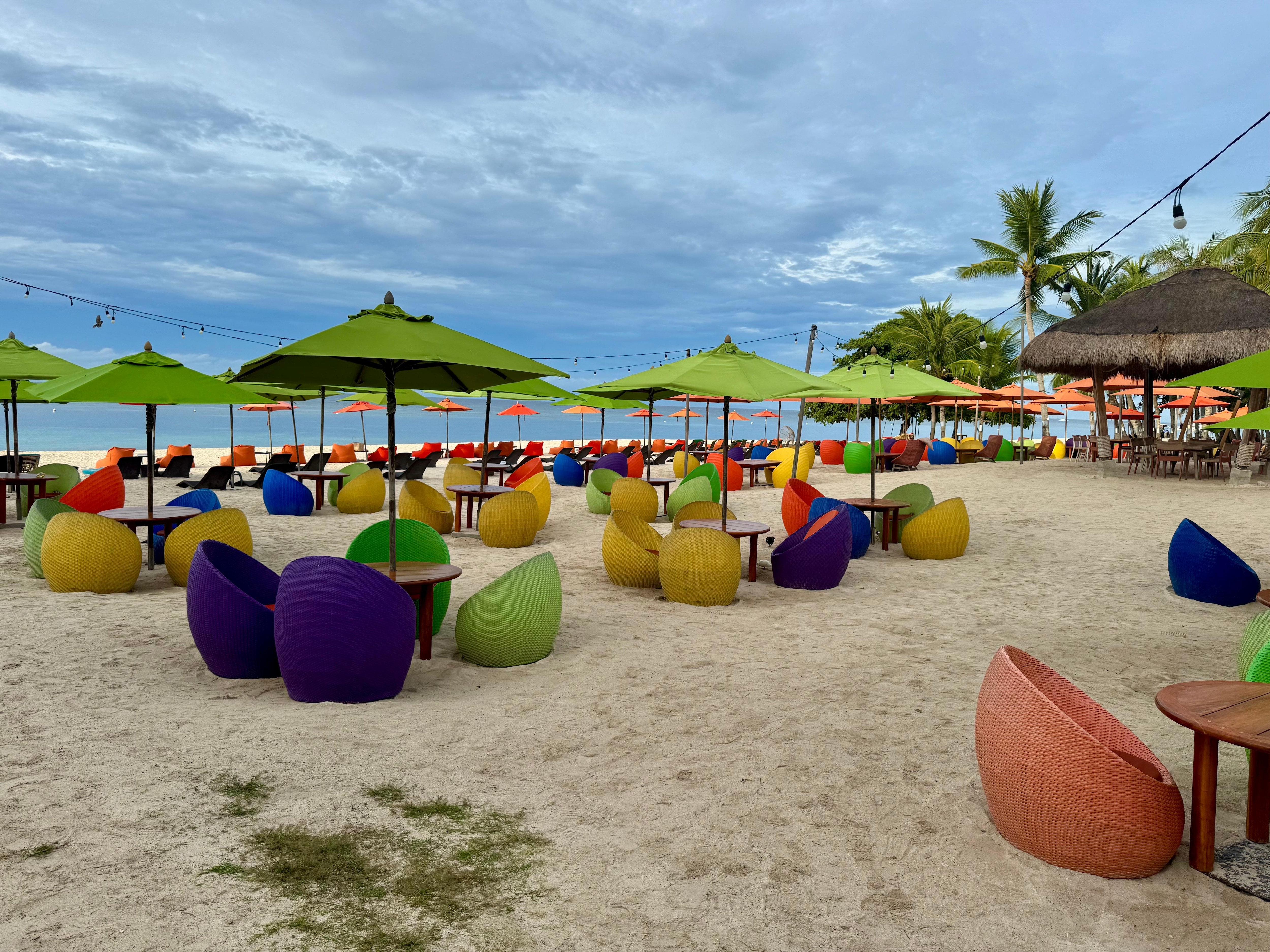Beach Seating Area