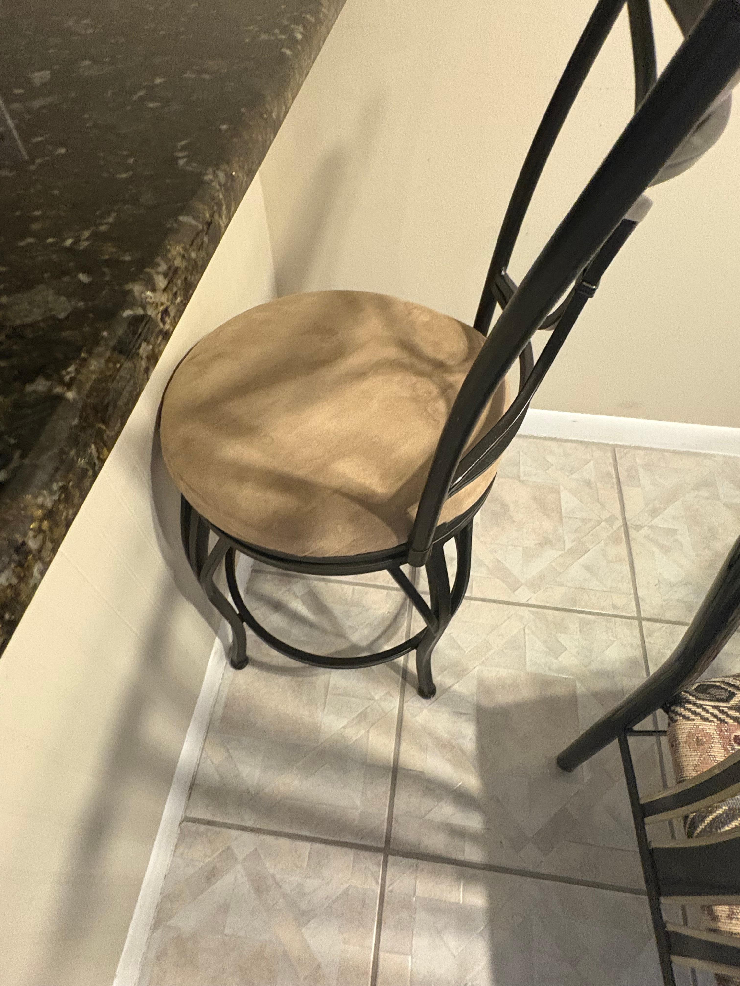 Stains on the chairs