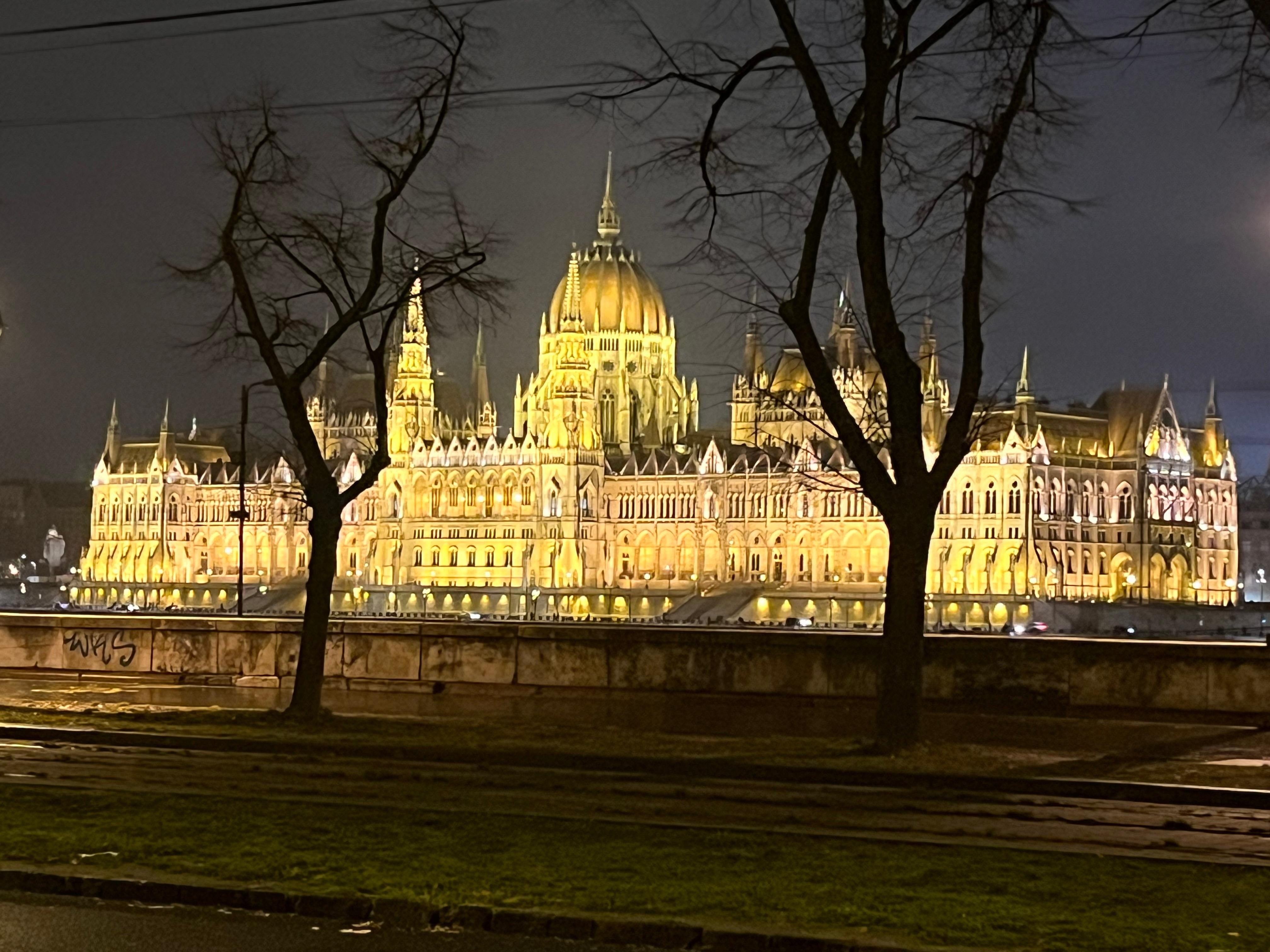 View from our hotel lobby