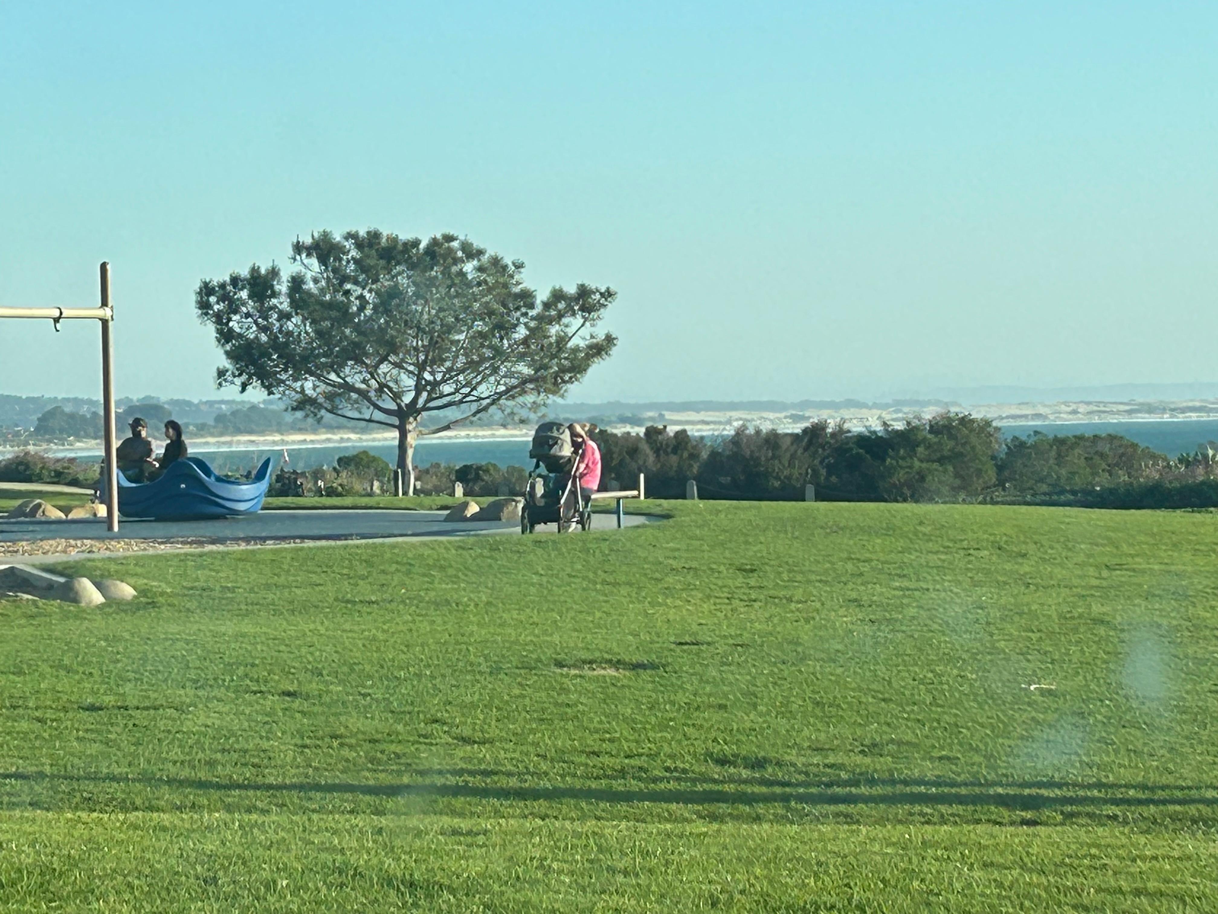Local park with beach access